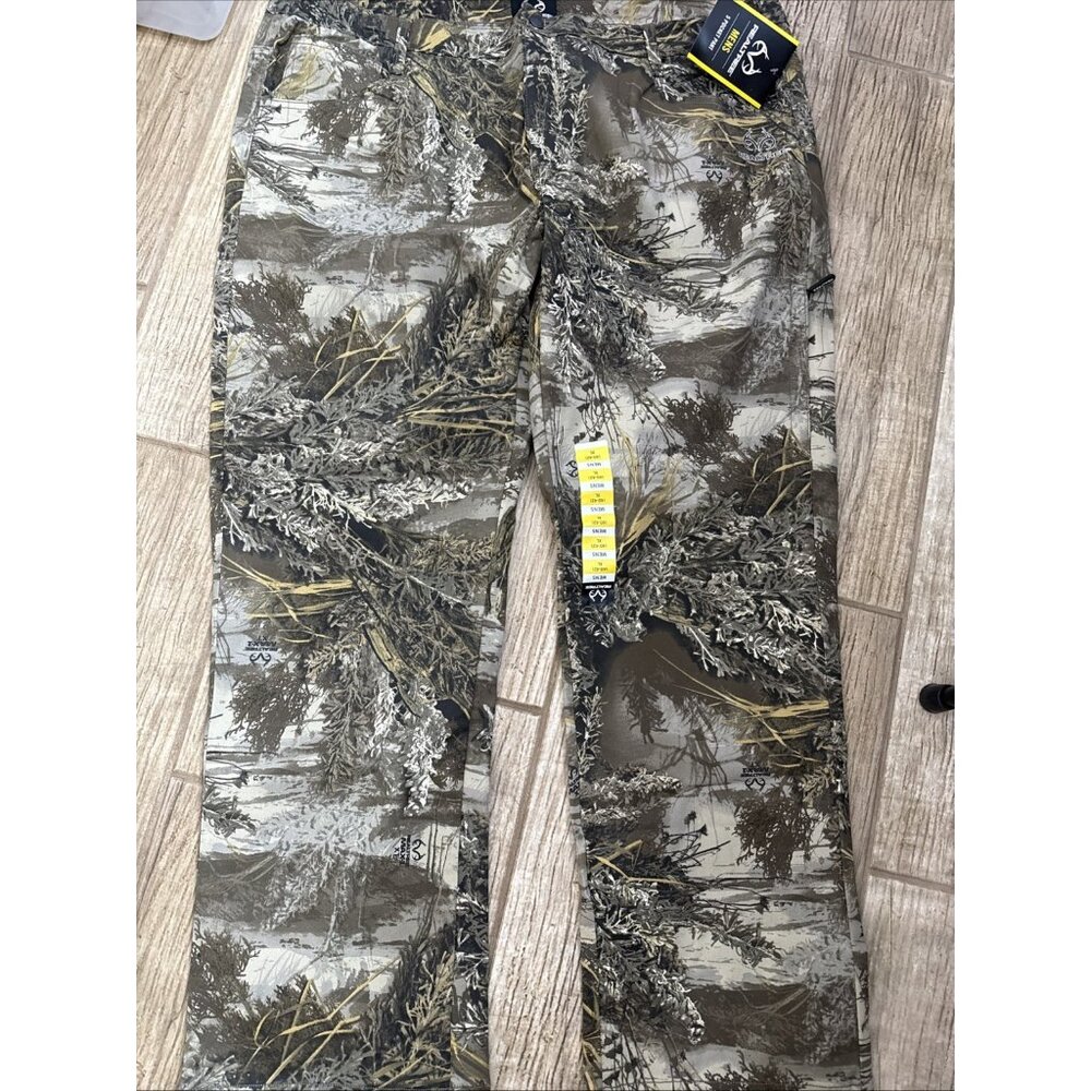 Realtree Mens Max 40-42 XL Camouflage 5 Pocket Durable Outdoor Hunting Pants